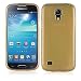 Produktbild Samsung Galaxy S4 MINI Silikonhülle in GOLD von Cadorabo - TPU Schutzhülle MINI Edelstahloptik gebürstet BRUSHED Design – Handyhülle Bumper Case Backcover in GOLD
