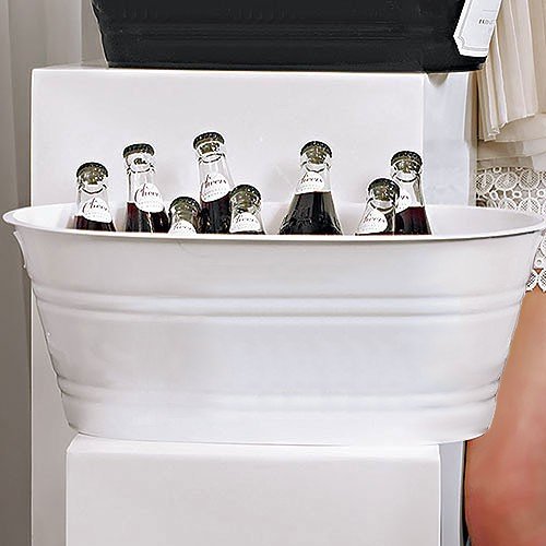 Preisvergleich Produktbild Getränkekühler Wanne 'weiß'