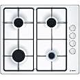 Bosch Home & Kitchen Appliances Bosch Serie 2 PBP6B2B60 Gas hob, 60 cm, White