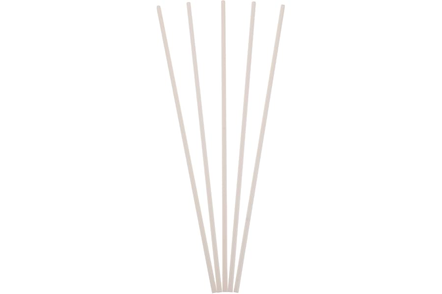 GALPADA Ceramic Kiln Hanging Rods 5Pcs Alumina High Temperature Support Sticks for Jewelry Pendant Firing and Pottery Bead Projects with Easy Installation