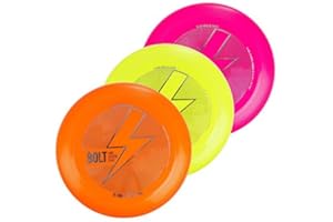 BOLT MOTORCYCLE HARDWARE BOLT OneSevenFive Ultimate Frisbee Flying Disc! Cinq Couleurs UV Disponibles! (Bleu)