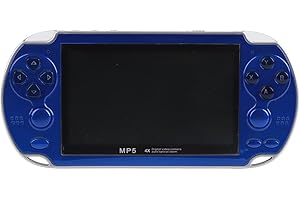 KYLEWO Handheld Spielekonsole, 4,3 Zoll Retro Spielekonsole Eingebaute 3000 Spiele, 8G Videospiel Player, bestes Geburtstagsgeschenk für Kinder Erwachsene