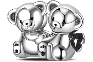 CHENYUTE Urocze zawieszki ze srebra próby 925 charms nadaje się do europejskich bransoletek, biżuteria damska