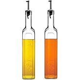 Pasabahce 2 Li Oil Vinegar Bowl 500 CC 80229, Metal Tip Sauce Bowl, Glass Oil Bowl