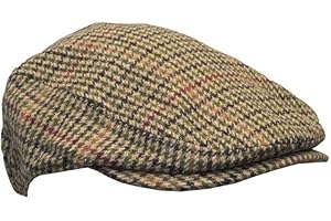 WALKER AND HAWKES - Wool Blend Braxton Flat Cap