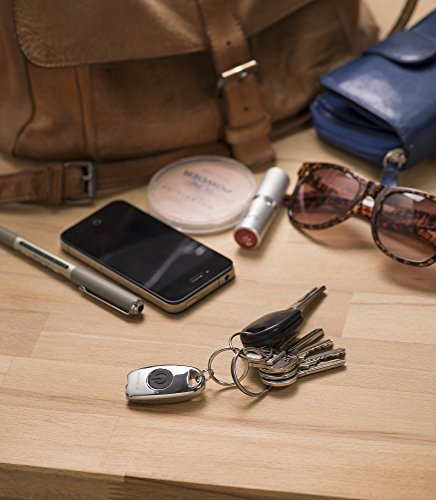 Varta 5mm LED Metal Key Chain Light inkl. 2x CR2016 Knopfzellen Taschenlampe Schlüsselanhänger Mini-Taschenlampe Handtaschenlicht Flashlight Anhänger Handlampe für Schlüsselbund mit Schlüsselring - 5