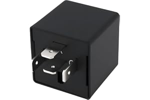 ECSiNG Relais de Clignotant 4 Broches 12 V 11659348RMP Compatible avec Alfa Romeo Spider 105 115 916 1966-2005