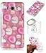 Produktbild Hülle Galaxy J7 2016 / SM-J710 (5,5 Zoll) Hülle, Samsung Galaxy J7 2016 / SM-J710 (5,5 Zoll) Hülle TPU Case Schutzhülle Silikon Case,Niedliche Cartoon Malerei Durchsichtige Rückschale und TPU Bumper Handy Tasche Case Cover Etui für Samsung Galaxy J7 2016 / SM-J710 (5,5 Zoll) + Schlüsselanhänger (I) (5)
