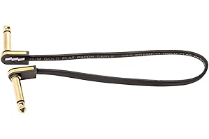 EBS PCF-PG28 Cable de conexión de serie Premium Gold, 90º, plano, 28 cm