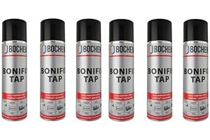 6 X TAPHICEROS Adesivo spray in feltro, 500 ml (6), universale Collegamento flessibile Forte, rapida adesione ed evaporazione, facile da trattare Applicazione precisa, non contiene DCM