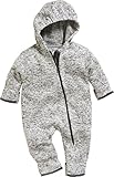 Warmer Kinder-Pyjama: Das flauschig weiche Fleece des Overalls bietet einen guten Kälteschutz an kühleren Tagen