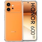 UnDePlus Huawei Honor 600 ile uyumlu Kılıf Şeffaf Silikon Hibrit Case Şeffaf