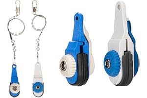 SEIWEI Clip di rilascio della lenza da pesca, clip di sblocco del bordo dell'aliante dell'Outrigger Clip di sblocco regolabili a tensione pesante
