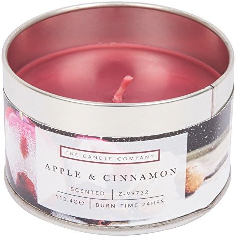 Christmas Tin Candle (Apple &amp; Cinnamon)