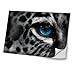 Produktbild Wilde Tiere 10106, Leopard, Skin-Aufkleber Folie Sticker Laptop Vinyl Designfolie Decal mit Ledernachbildung Laminat und Farbig Design für Laptop 17"