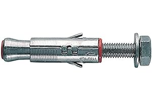 Fischer Tasselli in Acciaio per Carichi Pesanti SLM 16 V con Vite Bullone Testa Esagonale (10 Pz.)