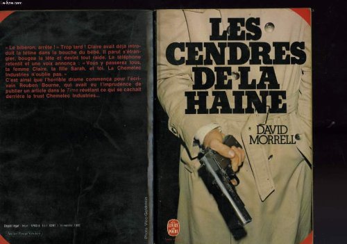 couverture de : Les cendres de la haine