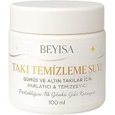 Bakım Kiti Serisi Altın ve G&uuml;m&uuml;ş Takı Temizleme ve Parlatma Suyu 100 ml - Hızlı Etkili M&uuml;cevher Temizleyici, Kararma Giderici
