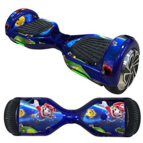 Preisvergleich Produktbild Balance Scooter / Hoverboard Super Mario Galaxy Aufkleber