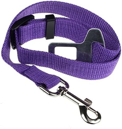 1pc Adjustable Pet Cat Dog Car Safety Belt Collars Pet Restraint Lead Leash Travel Clip Car Safety Harness