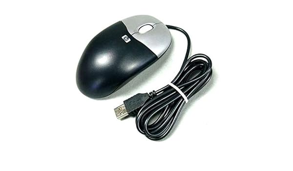 HP USB Optical Mouse m-uae96 Transparent Silver: Amazon.co.uk: Electronics