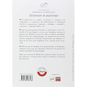 Dictionnaire de psychologie Livre en Ligne - Telecharger Ebook