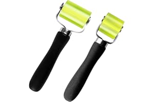 JNBGTU 2Pcs Automotive Sound Deadening Roller Rubber Seam Roller, for Car Audio Deadening Mats Heat Abatement Mats Roofing Materials Linoleum Flooring Carpeting Wallpaper Application Wheel Roller