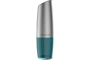 ‎CECOTEC Cecotec InstantMill Gravity elektryczny młynek do kawy i przypraw, obudowa ze stali nierdzewnej z funkcją grawitacji, ceramiczny mechanizm, regulowany stopień mielenia, okno akrylowe, wbudowane światło LED