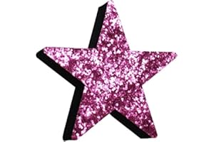 Aerialballs Pink Glitter Star Car Aerial Ball Antenna Topper - (one P&P charge no matter how many items you buy from