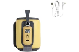 Lusacy Scaldabiberon Portatile, USB Scaldabiberon, Scaldabiberon, Porta di Ricarica USB Scaldabiberon Borsa Riscaldamento, per Uso Domestico e in Viaggio