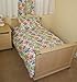 OWL COT BED/JUNIOR DUVET SET - 120X150CM - 100% COTTON - UK MADE