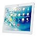 Price comparison product image 10.1" Inch Android Tablet PC, QIMAOO 2GB RAM 32GB Storage Phablet Tablet Quad Core Unlocked 3G Cell Phone Tablets, Dual Camera Sim Card Slots, Wifi, GPS, Bluetooth 4.0,1280x800 HD IPS Screen Display, Google Play (Silver)