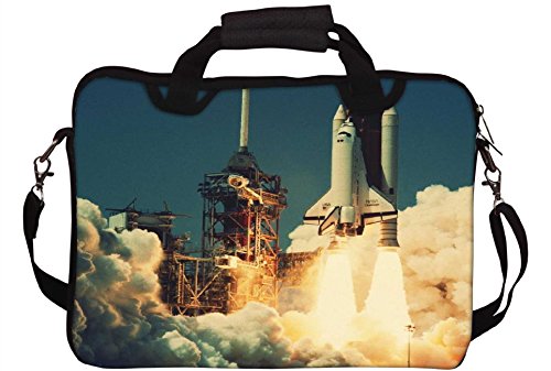 Snoogg Mission To Mars Gedruckt Notebook-Tasche mit Schultergurt 15 bis 15,6 Zoll