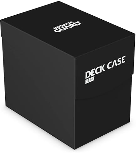 Gamegenic Triple Deck Holder – Funda Para 240 Cartas En Fundas, Negro, Con Cierre Magnético Y Estructura Abatible De 180