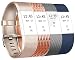 Produktbild Vancle Für Fitbit Charge 2 Armband, Weiches Verstellbare Silikon Sports Ersetzerband Fitness Verstellbares Uhrenarmband für Fitbit Charge 2 (Classic Champagne Blue,Special Rosegold Grey, Small)