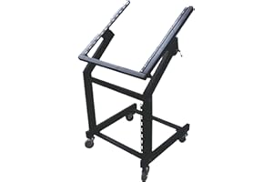 Ibiza Sound 19 Rack Ständer auf Rädern