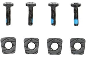 Hyperlite M6 System Binding Hardware for Wakeboarding, One Size - Black, Mens