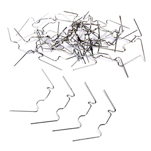 100x Federstahl Verzinkt Gewächshausklammern - Glasklemmen Klammern für Gewächshaus & Glashaus - Perfekte Gewächshaus Zubehör Clips