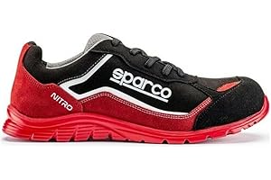 Sparco Mixte Enfant Teamwork Scarpa Antinfortunistica Da Lavoro-Bassa per Uomo E Donna-Nitro-S3 SRC Bottes de sécurité et d'incendie
