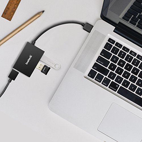 Inateck Hub USB 3.0 4-Port Ultra dünn, Aluminium Hub mit Datentransfer bis zu 5GB/S - 7
