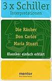 Cover zum Buch 3x Schiller Interpretationen: Die Räu...