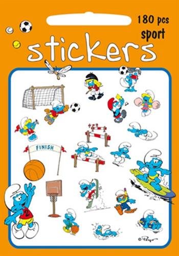 Los Pitufos - Stickers Pitufos deportistas (Barbo Toys 8004) (APPRENTISSAGE)