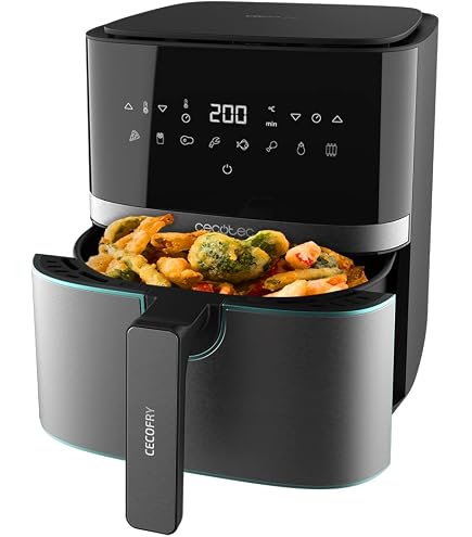 Klarstein - Friteuse sans huile 2,8L 1400W - Air chaud avec écran Klarstein - Friteuse sans huile 2,8L 1400W - Air chaud avec écran