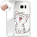 Produktbild finoo | Samsung Galaxy S7 Weiche Flexible Silikon-Handy-Hülle | Transparente TPU Cover Schale mit Motiv | Tasche Case Etui mit Ultra Slim Rundum-Schutz | Kleine Katze