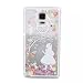 Produktbild Transparent Hülle für Samsung Galaxy Note 4,Schutzhülle Galaxy Note 4 Hülle Transparent Hardcase,3D Kreative Liquid Fließen Flüssig Bling Hülle Hart PC Hüllen Case für Samsung Galaxy Note 4,EMAXELERS Samsung Galaxy Note 4 Glitzer,Galaxy Note 4 Hülle Bling Glitter Sparkle Flüssige Fließend Clear Case,Galaxy Note 4 Hart Plastik Tasche Kristall Case Handytasche Rückseite Hülle Schale Etui für Samsung Galaxy Note 4,Girl Wearing White Dress-Silver Liquid