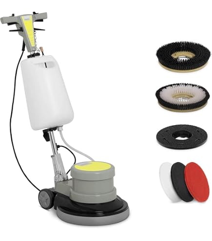 Accessoires Powerglide Lavables Lot De 4 Tampons Microfibre Aircraft PowerGlide - Lavables Machine - Pour Nettoyeur De Sols Powerglide Pads