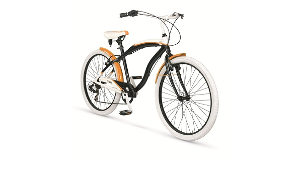 Bicicletta uomo Cruiser alluminio 26' Maui arancione 7vel MBM : Amazon.it:  Sport e tempo libero