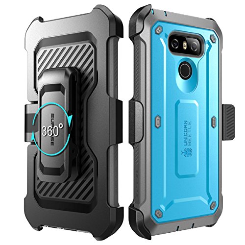Supcase Funda LG G6  LG G6 Plus  de la Serie Unicorn Beetle Pro  Funda Robusta con Protector de Pantalla Integrado  Azul 