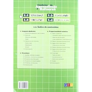 Cuaderno de aprendizaje y refuerzo 1.2
