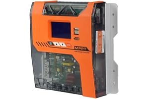 Y&H MPPT 40A Solar Charger Controller 12V 24V 36V 48V Battery Panel SolarPanel Regulador Max PV Input 150VDC Trabajo con AGM, Gel, Flooded y litio